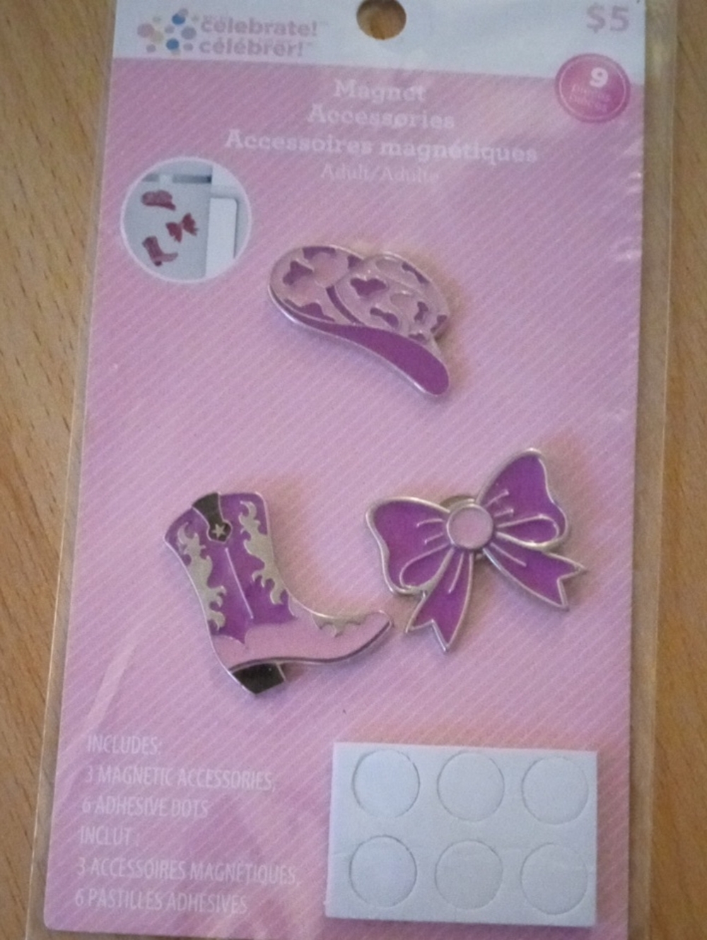 $2>>>Cowgirl Purple Magnet Accessory Set - 3-Piece